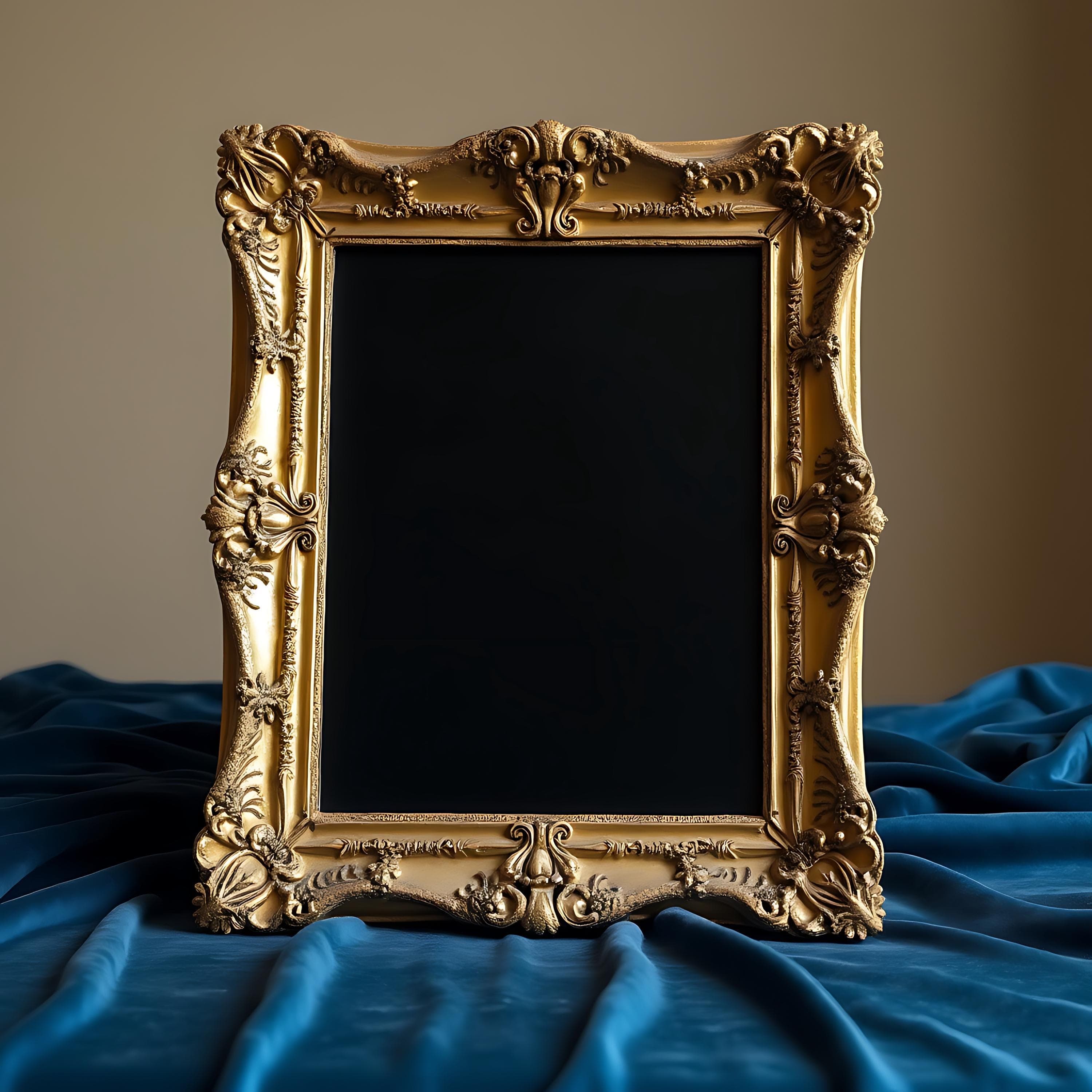 Frame Mockup Vintage | Picture Frame | Poster Frame | Digital Frame | Vertical Frame | Art Mockup | PSD Mockup | Vintage Frame | Mockups