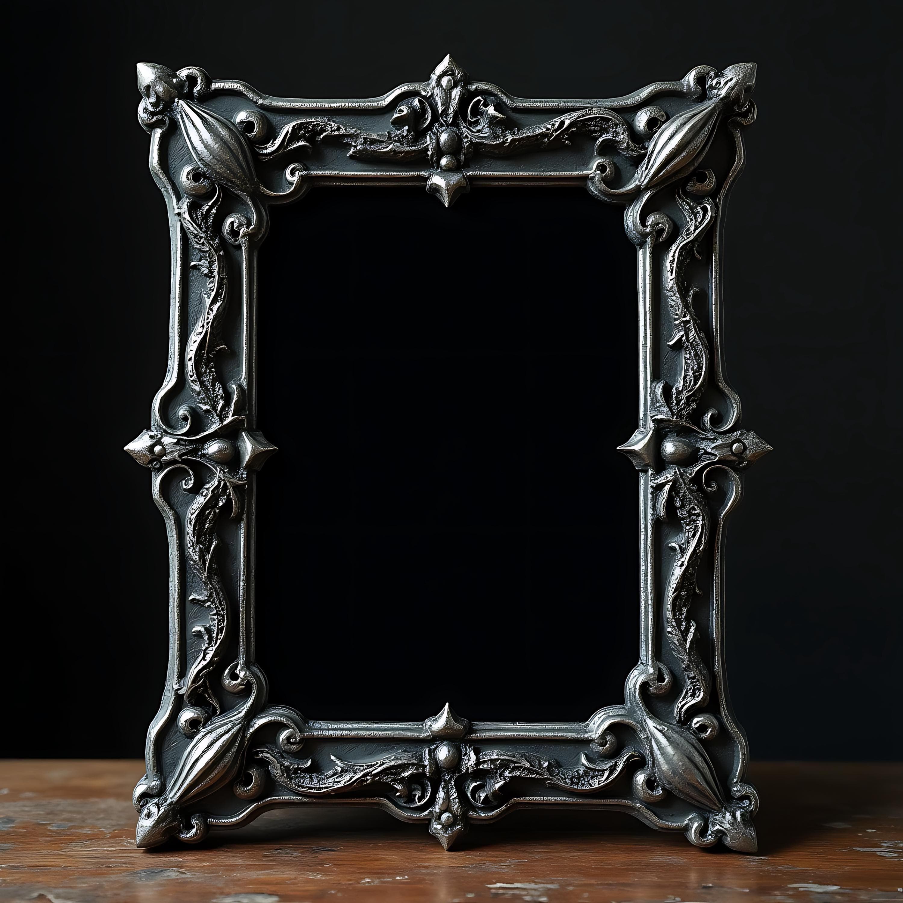 Gothic Frame Mockup | Gothic Mockup | Black Frame Mockup | Gothic Art | Poster Frame Mockup | Picture Frame Mockup | Photo Frame | Art Print