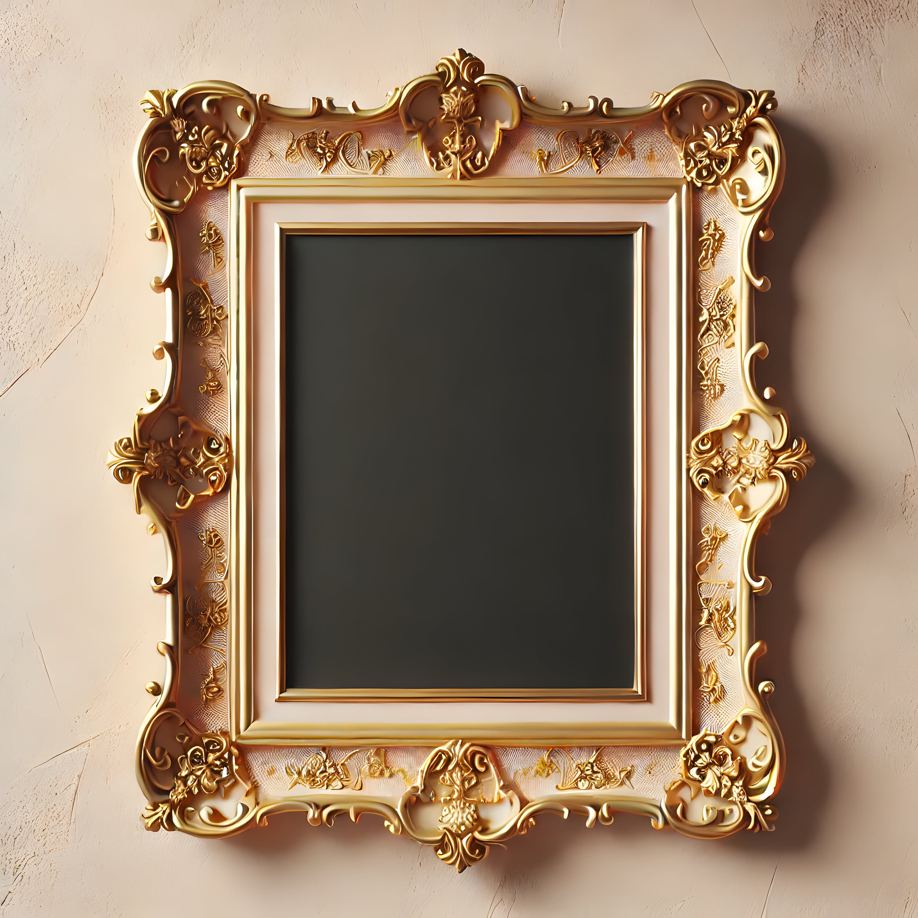 16 Frame Mockups for Baroque-Style Wall Art | Opulent Baroque Luxury Frame Mockup | Digital Wall Art | Wall Frame Mockup | Elegant Mockups