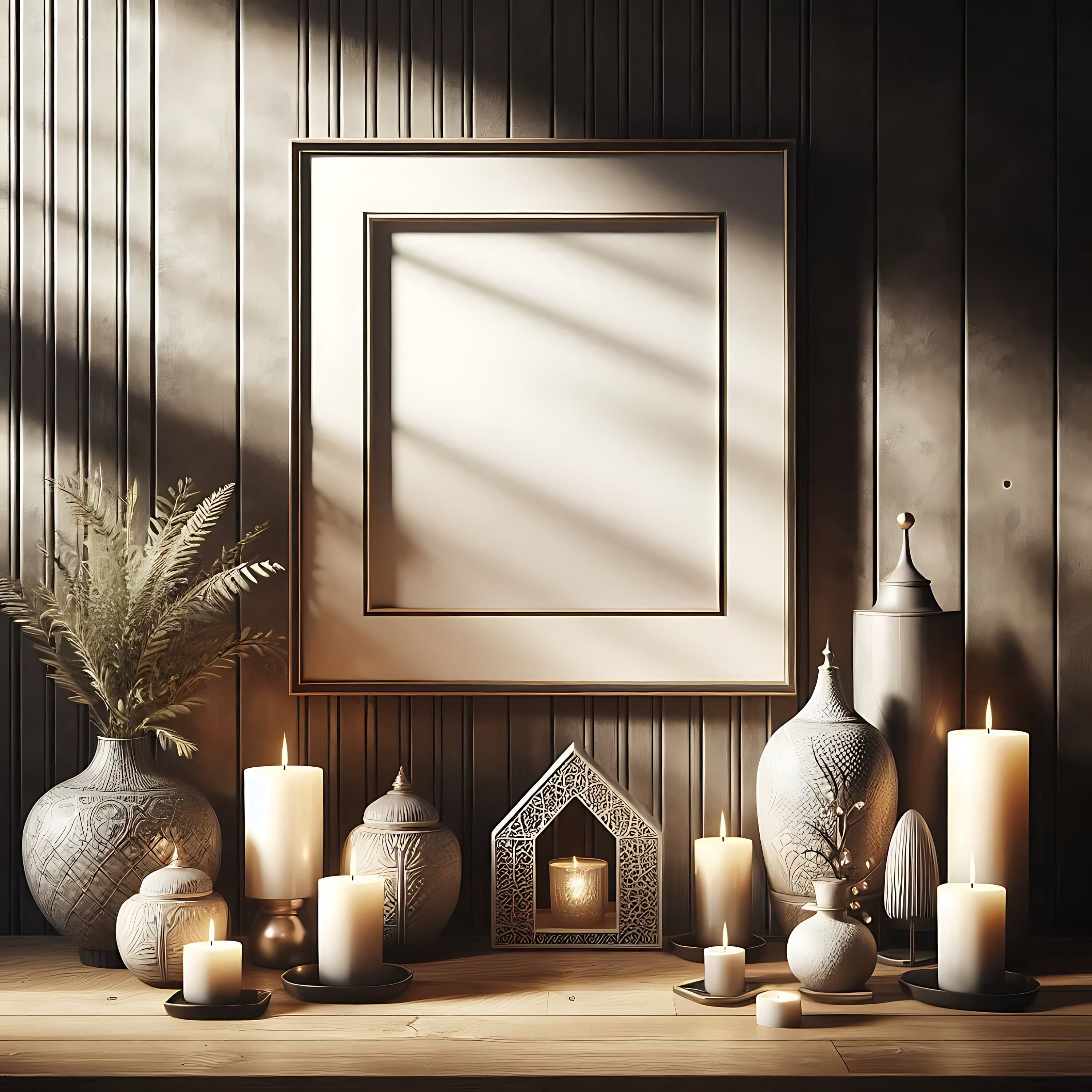 11 pieces of Dark & Vintage Frame Mockups  | Vintage Wall Decor | Vintage Print| Frame Mockup | Wall Frame Mockup | Mockup Bundle | Mockups