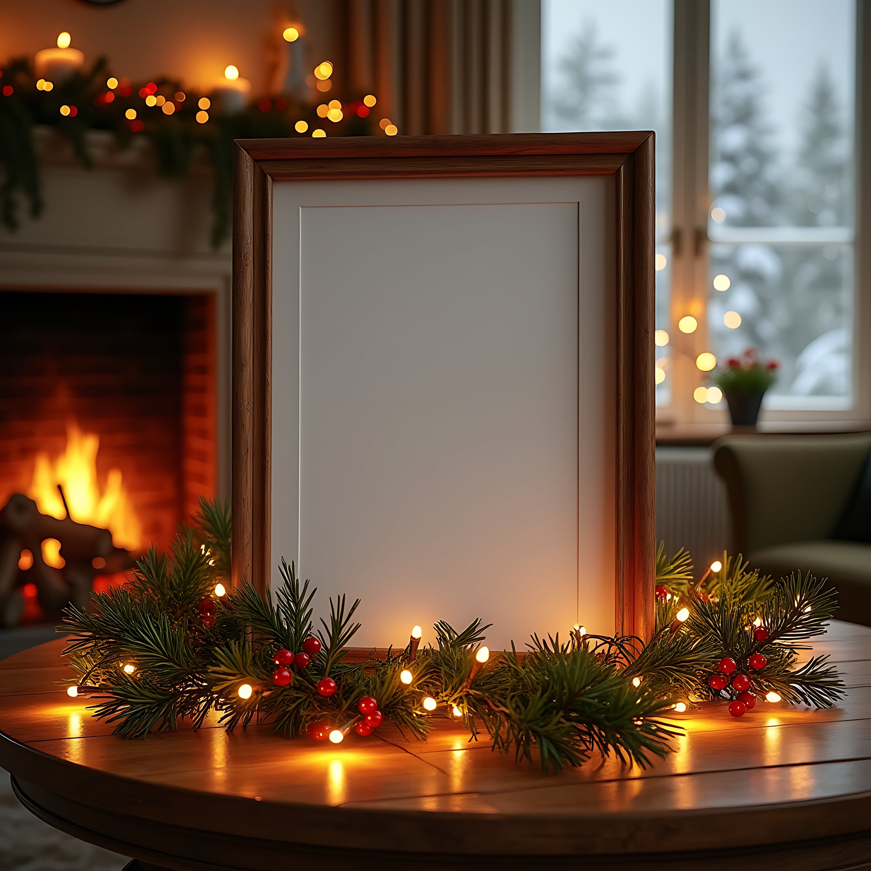 11 pieces of Christmas Frame PSD | PSD Frame Mockup | Frame Psd Template | Christmas Frame Mockup | Vertical Frame  | Festive Frame PSD |