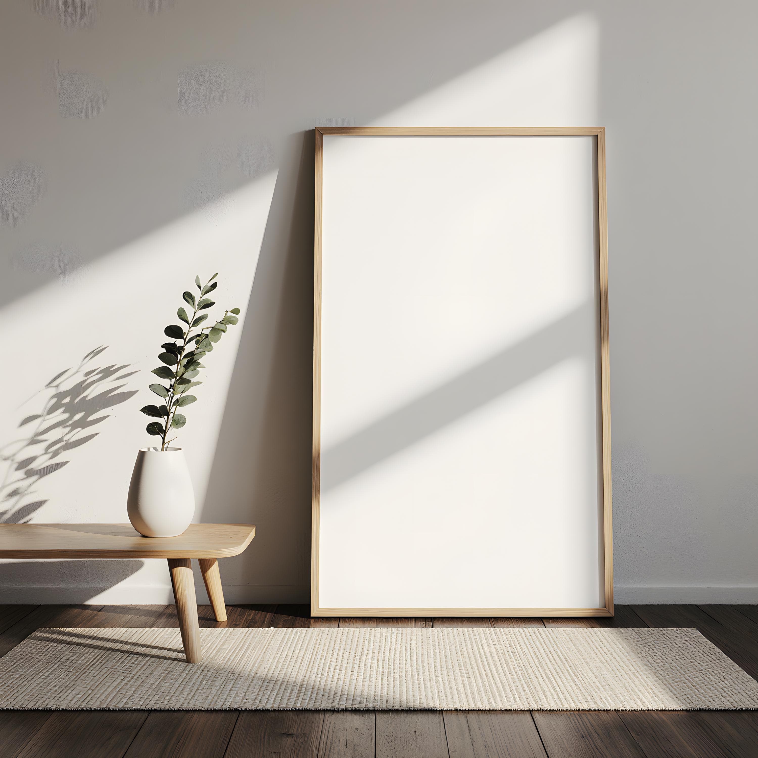 Interior Frame Mockup | Boho Frame Mockup | Rustic Frame Mockup  | Picture Frame Mockup | Single Frame Mockup | Elegant Frame Mockup