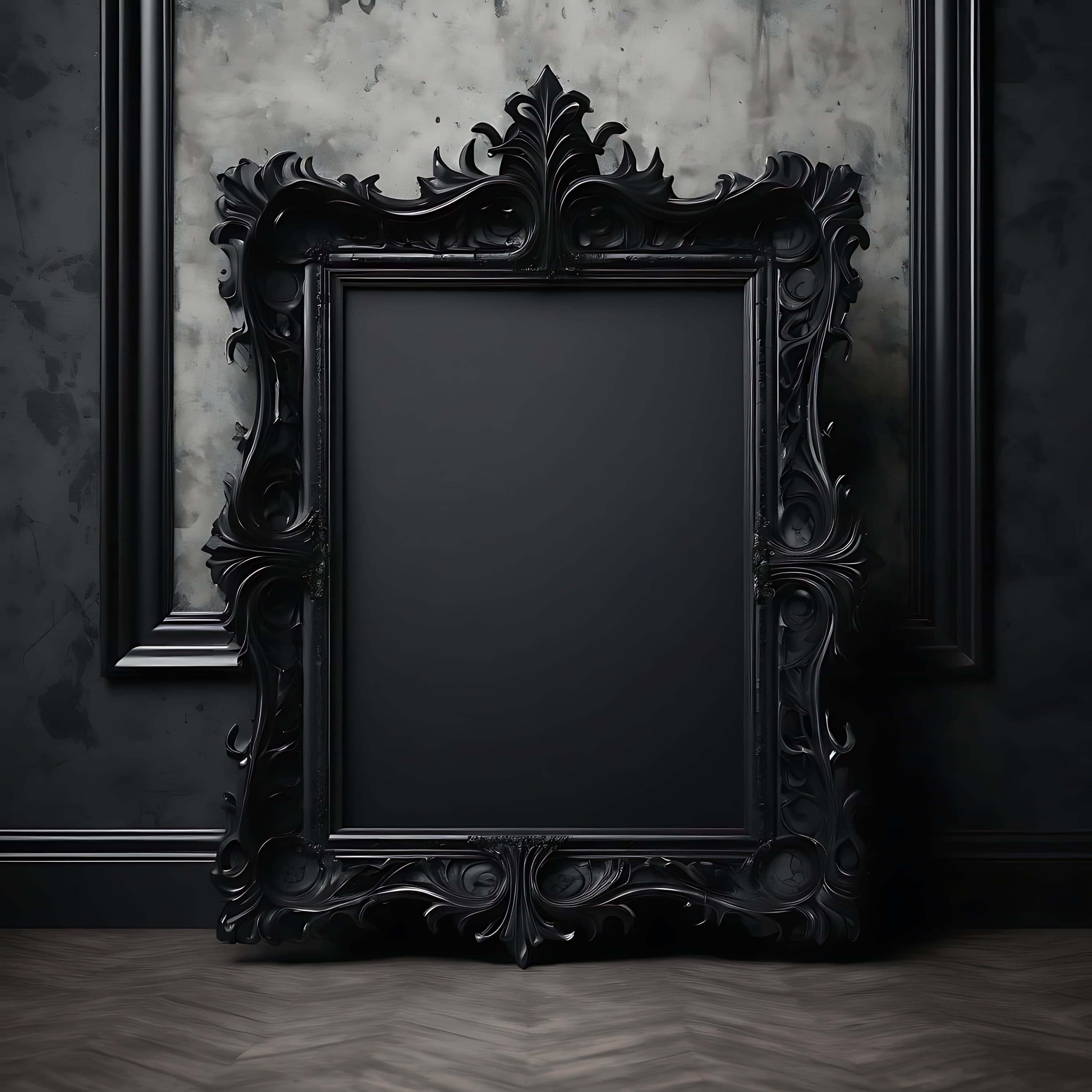 Dark Gothic Frame | Gothic Home Decor | Gothic Decor | Gothic Picture Frame | Gothic Frame | Goth Decor | Gothic Wall Decor | Black Frame |