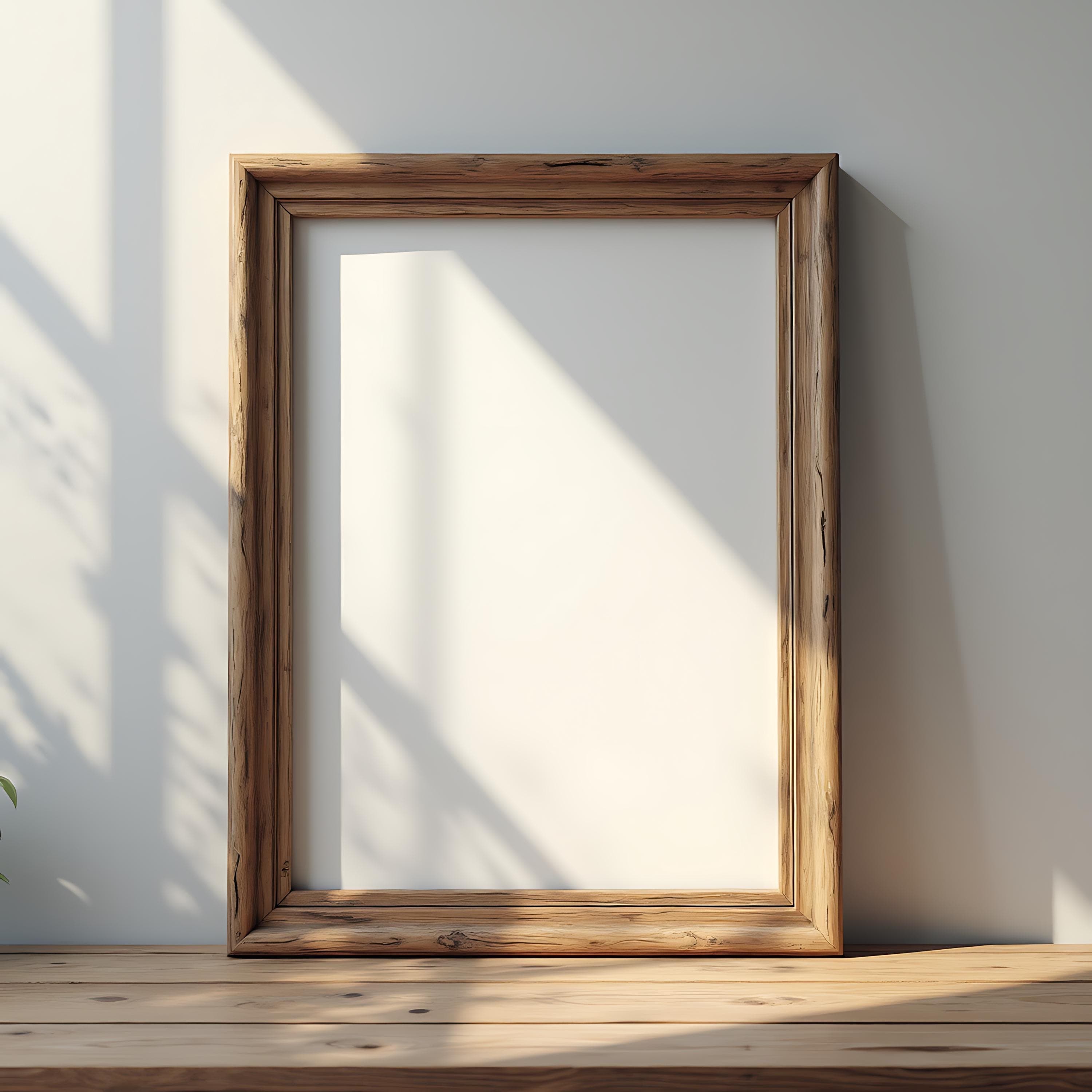 Photorealistic Rustic Frame Mockup | Picture Frame Mockup | Rustic Mockup | Art Frame Mockup | Photoshop Mockup | Frame Mockup | Wood Mockup