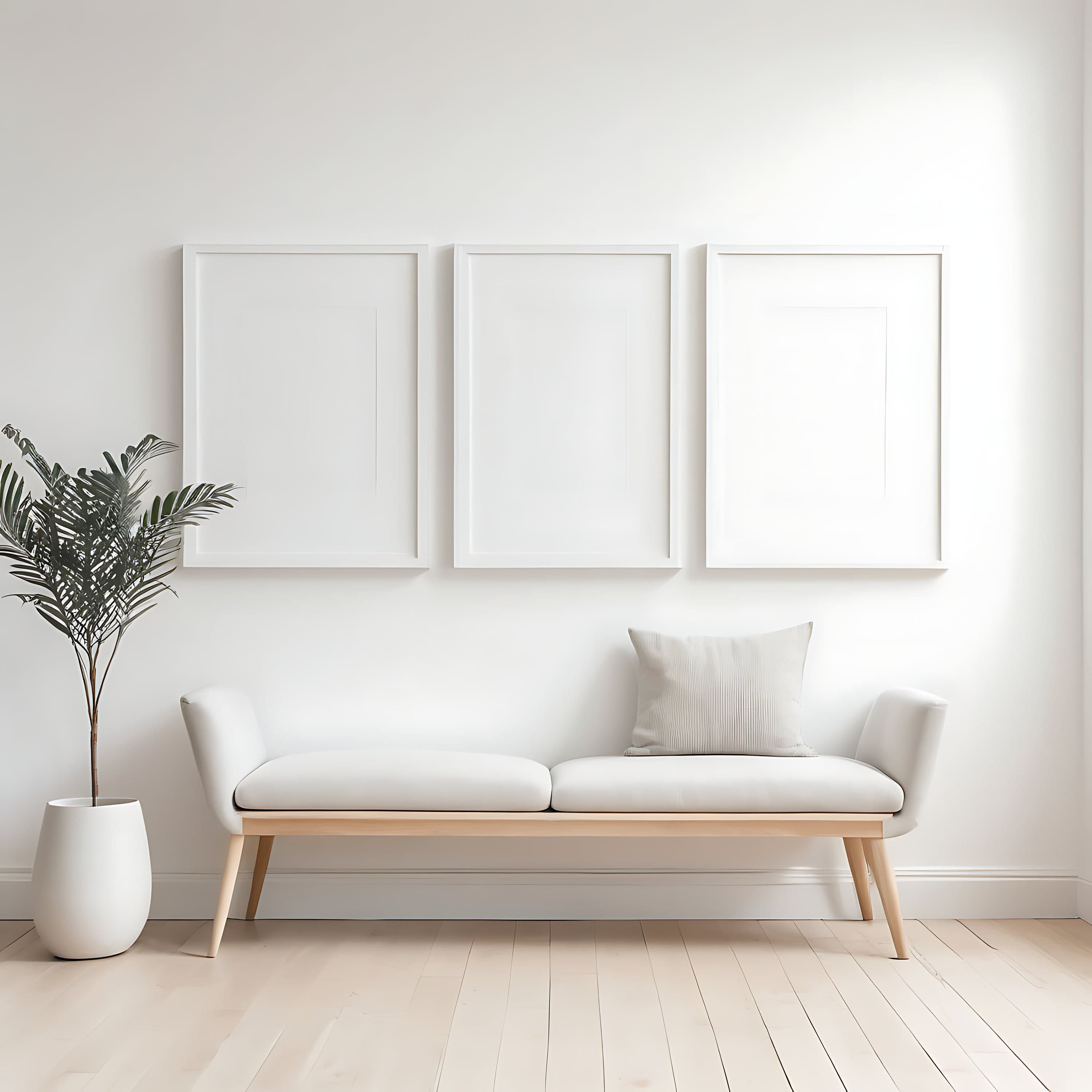 Modern Interior Frame | Digital Frame | Mockup Frame | Frame Mockup Bundle | Print Mockup | Wall Art Mockup |  PSD | Room Mockup |Room Decor