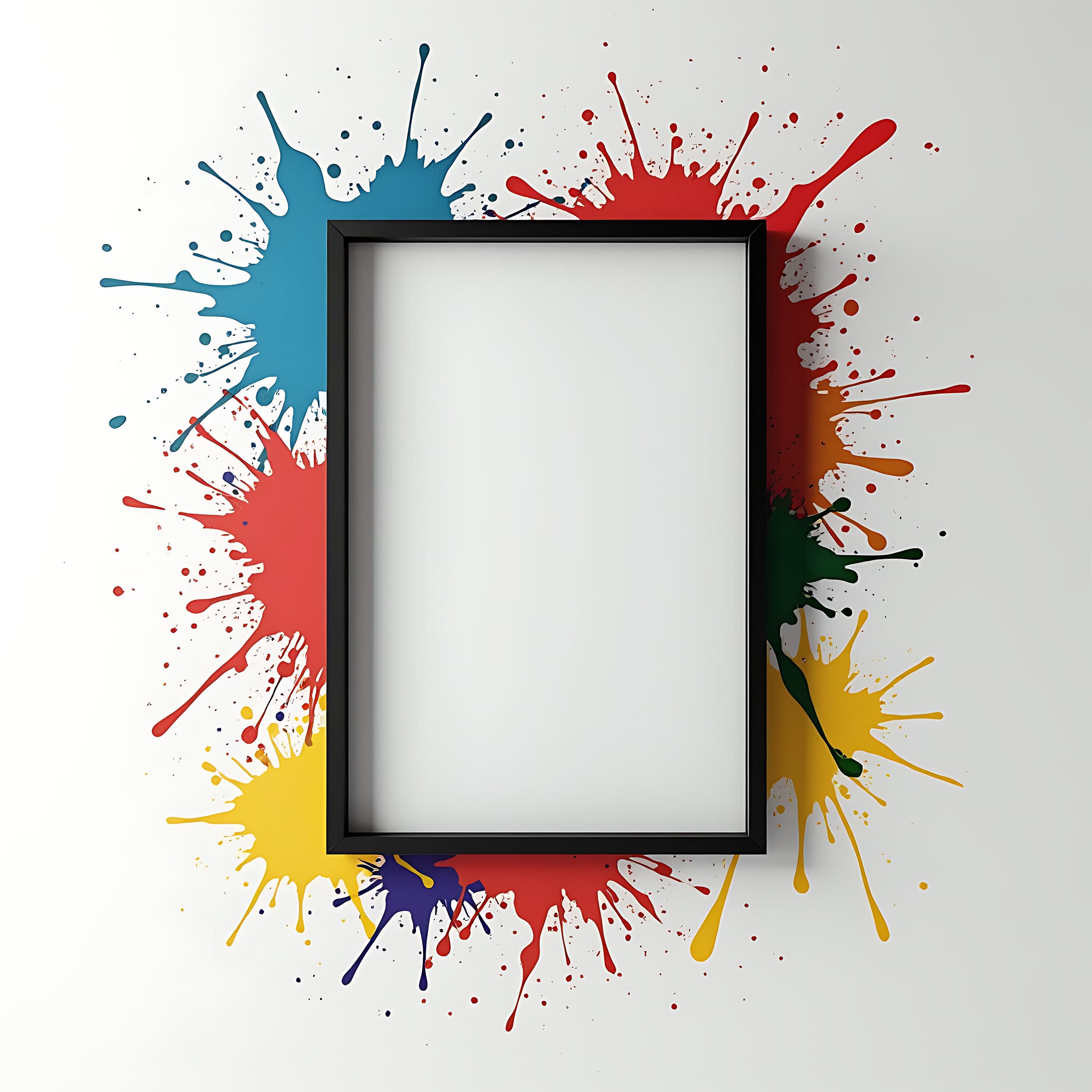 Minimalist Black Frame Mockup | Poster Mockup | Minimalist Frame | PSD Frame Mockup | Interior Mockup | Art Print Mockup | Mockup Frame |