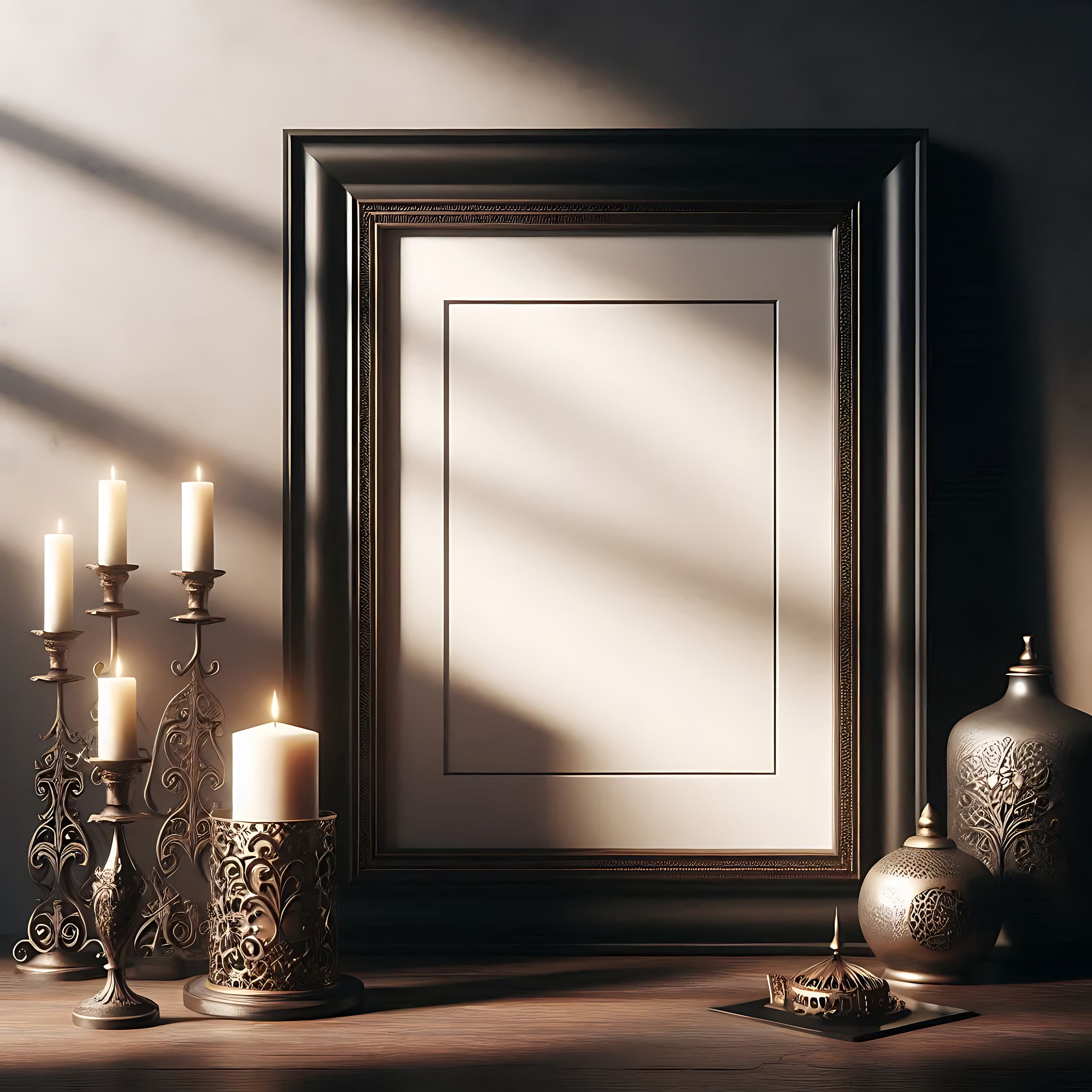 11 pieces of Dark & Vintage Frame Mockups  | Vintage Wall Decor | Vintage Print| Frame Mockup | Wall Frame Mockup | Mockup Bundle | Mockups