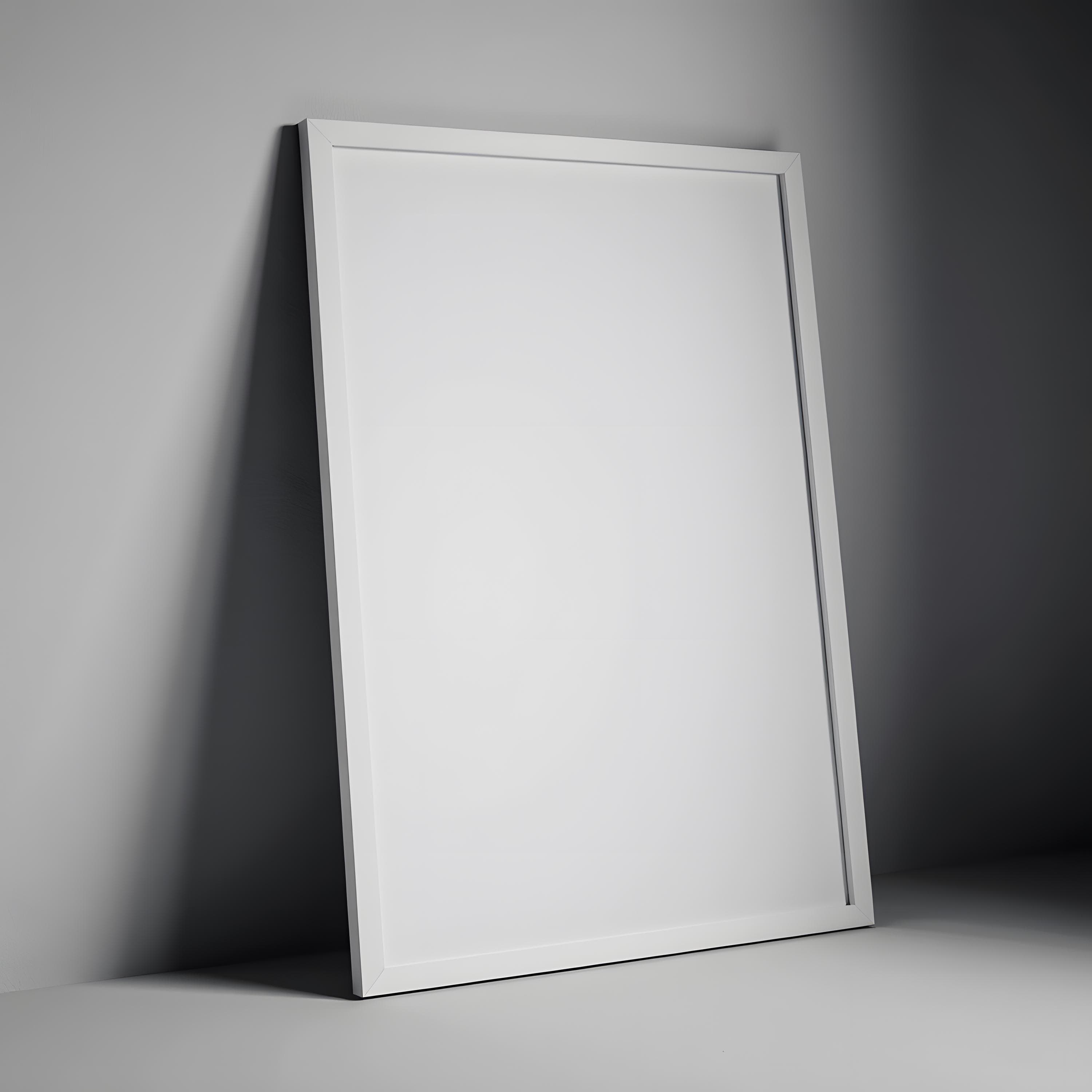 DIN A Poster Frame Mockup | A4 Poster Display PSD | High-res Wall Art Template | Digital Print Frame Mockup | DIN A Template | Poster Mockup