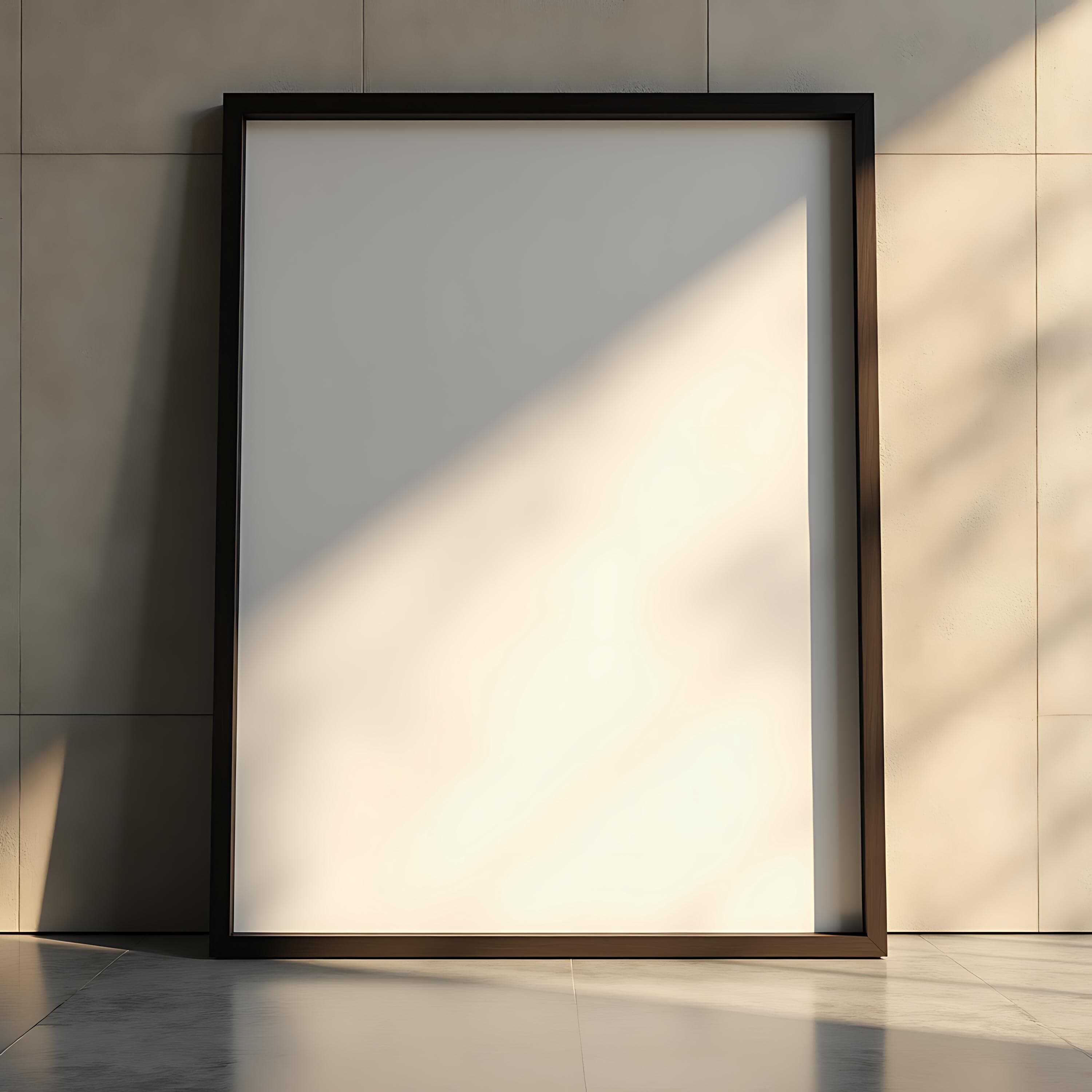 Poster Frame Mockup | Vertical Poster Frame Mockup | Photoshop Mockup | Modern Mockup | Print Mockup | Poster Mockup | Digital Frame Mockup