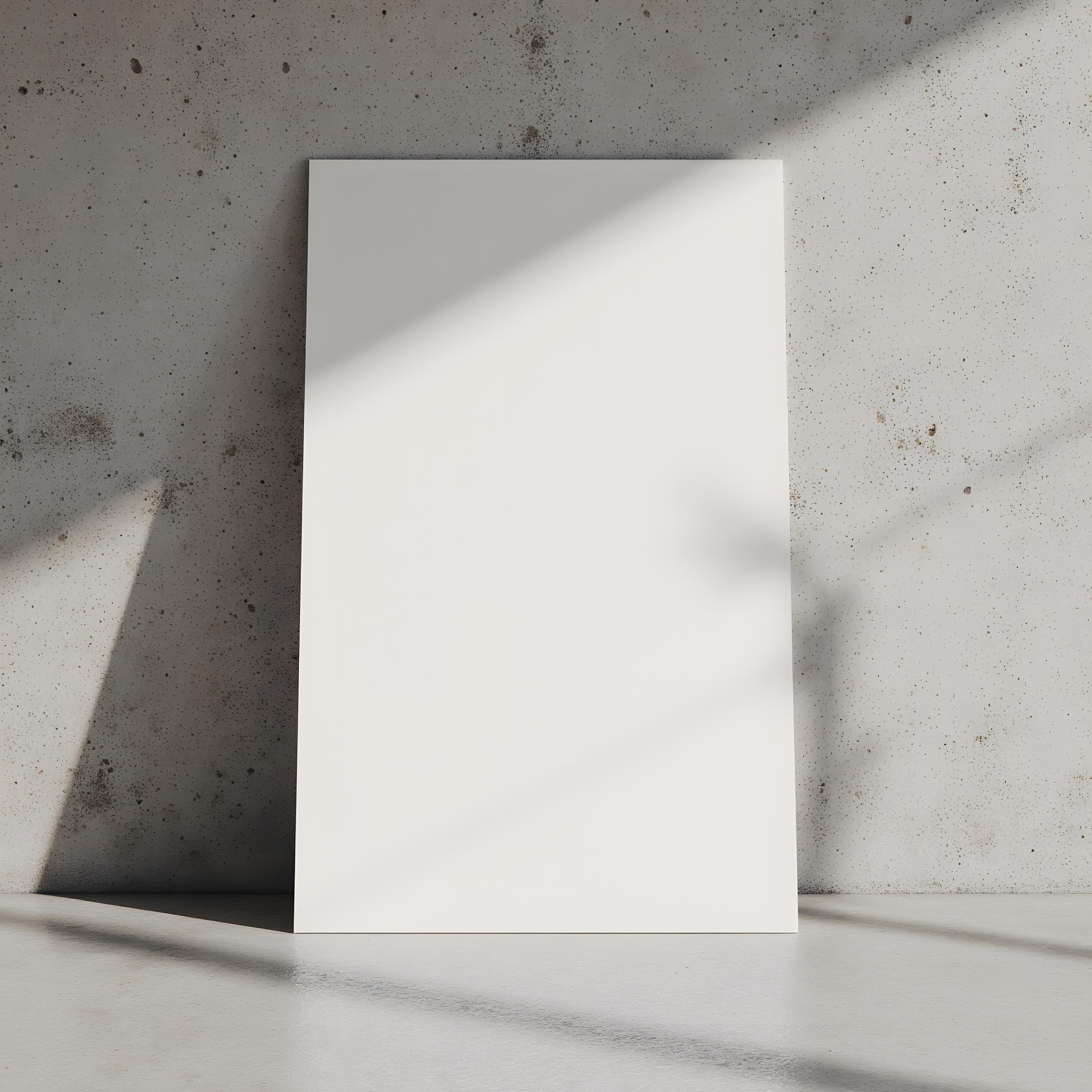 Poster Mockup | Minimalist Poster Mockup | Poster Frame Mockup | Art Mockup | Artwork Mockup | PSD Frame Mockup