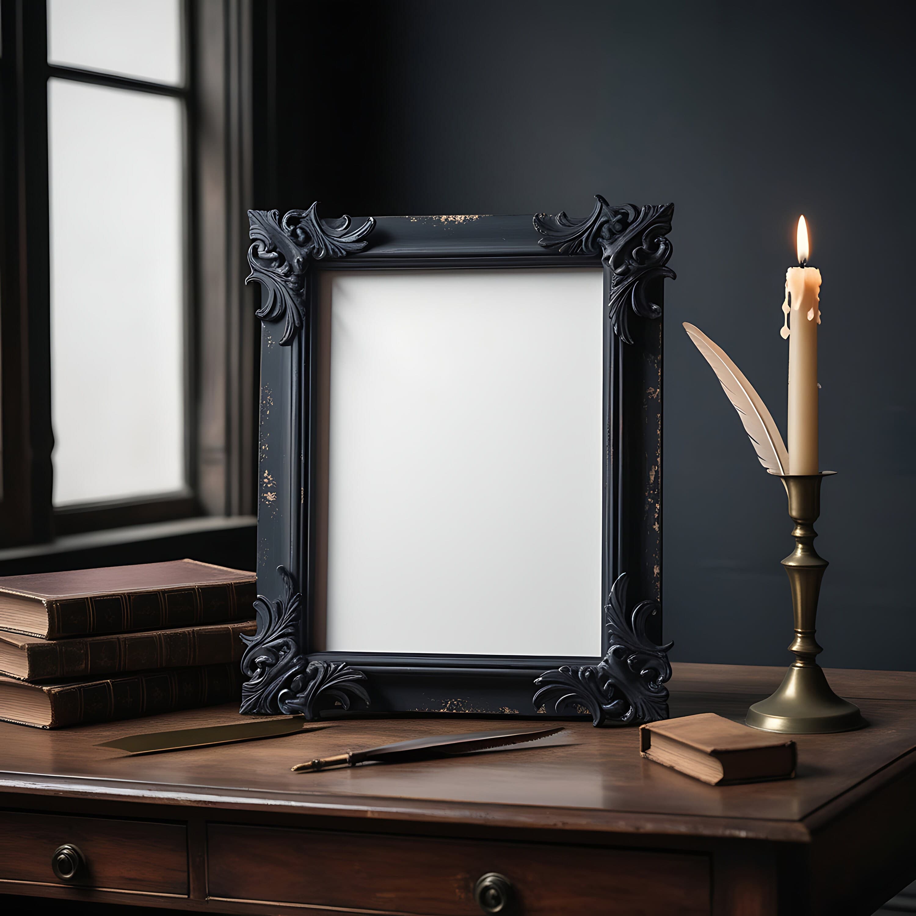 11 pieces of 6x9 Gothic Frame Mockup  | Gothic Home Decor | Gothic Frame | Gothic Decor | Gothic Wall Art | Gothic Frames | Gothic Art |