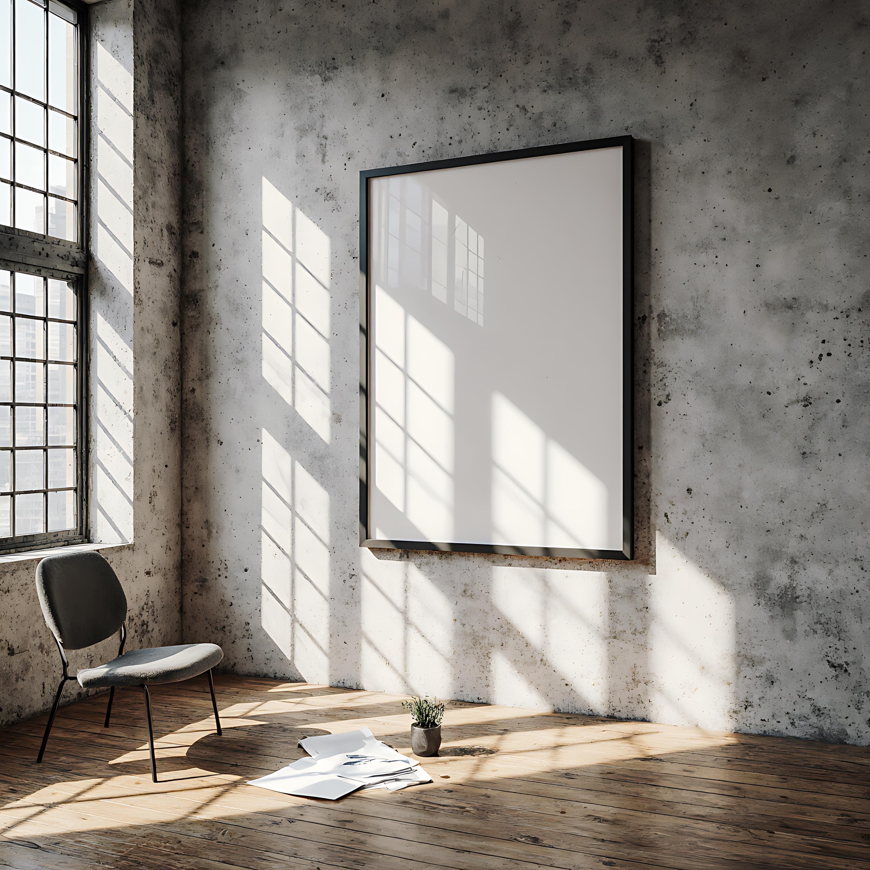 Vertical Frame Mockup | Poster Frame Mockup | Print Mockup | Poster Frame Mockup | Canva Frame Mockup | PSD Mockup | Gallery Frame Mockup |