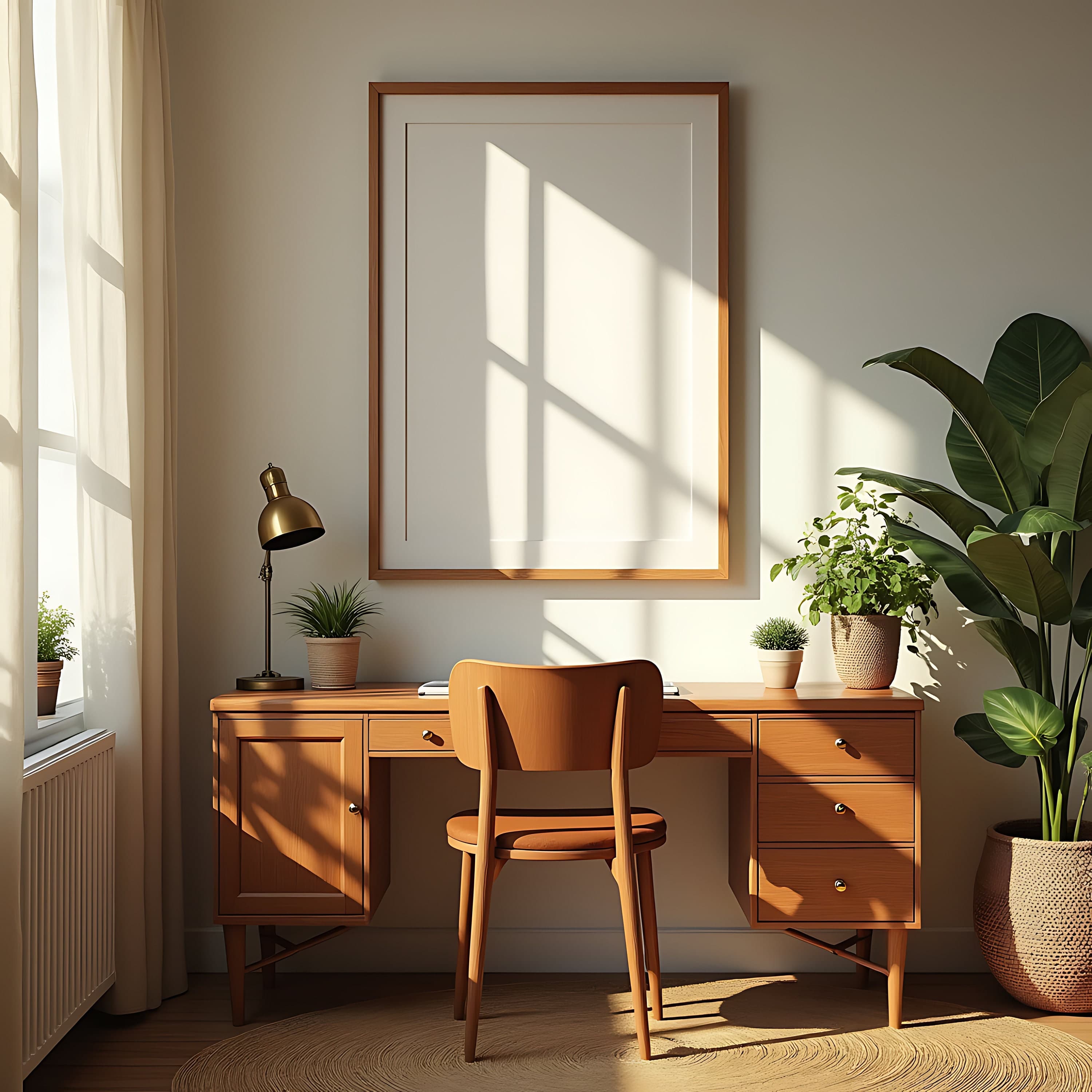 Digital Frame Mockups | Mockup Bundle | Frame Template | Boho Mockup | Wall Mockup | Frame Mockup | Boheminan Poster | Beige Boho Template |