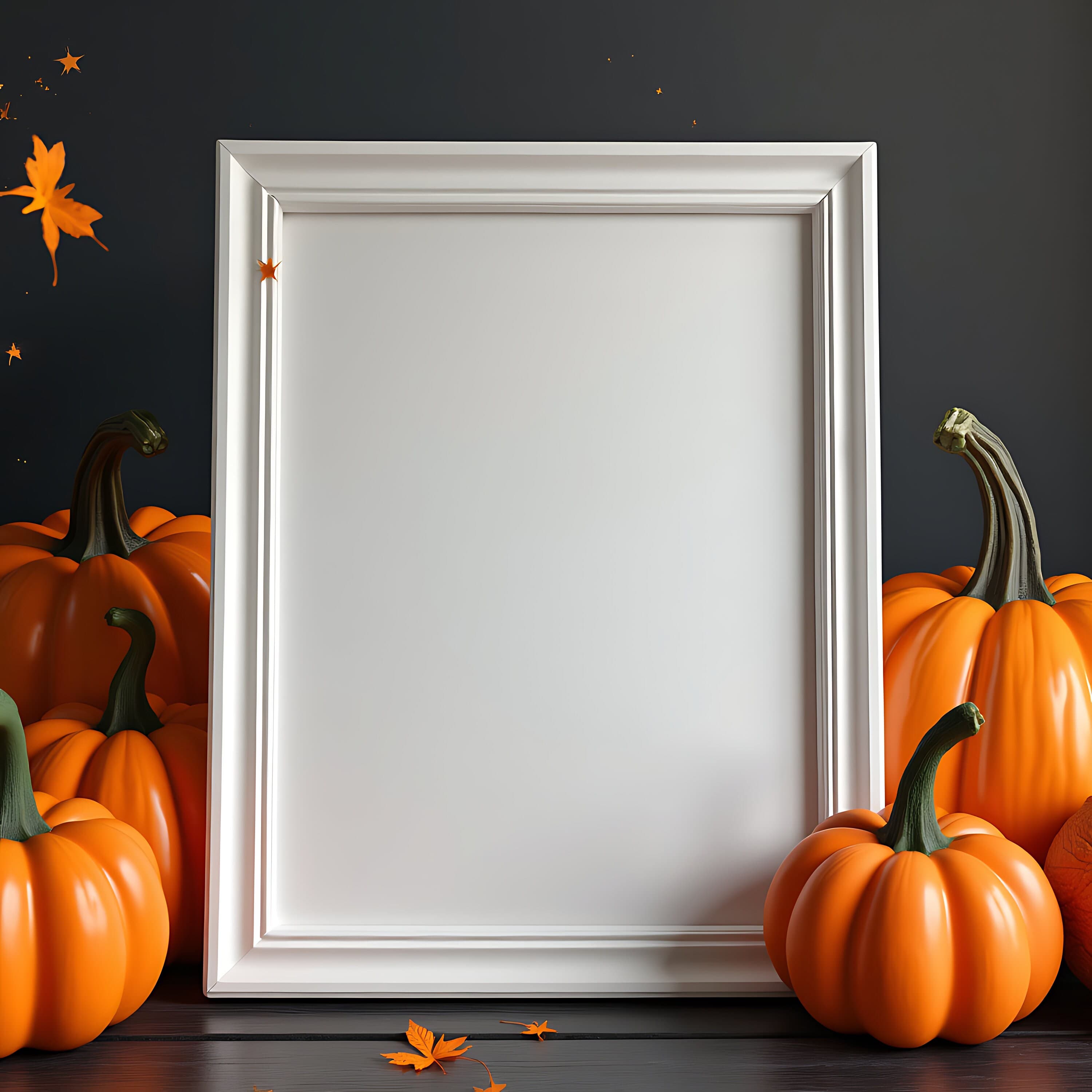 Halloween Wall Art | Mockup | Printable Wall Art | Halloween Decor | Halloween Printables | Digital Download | Halloween Mockup | Mockups | - view 2
