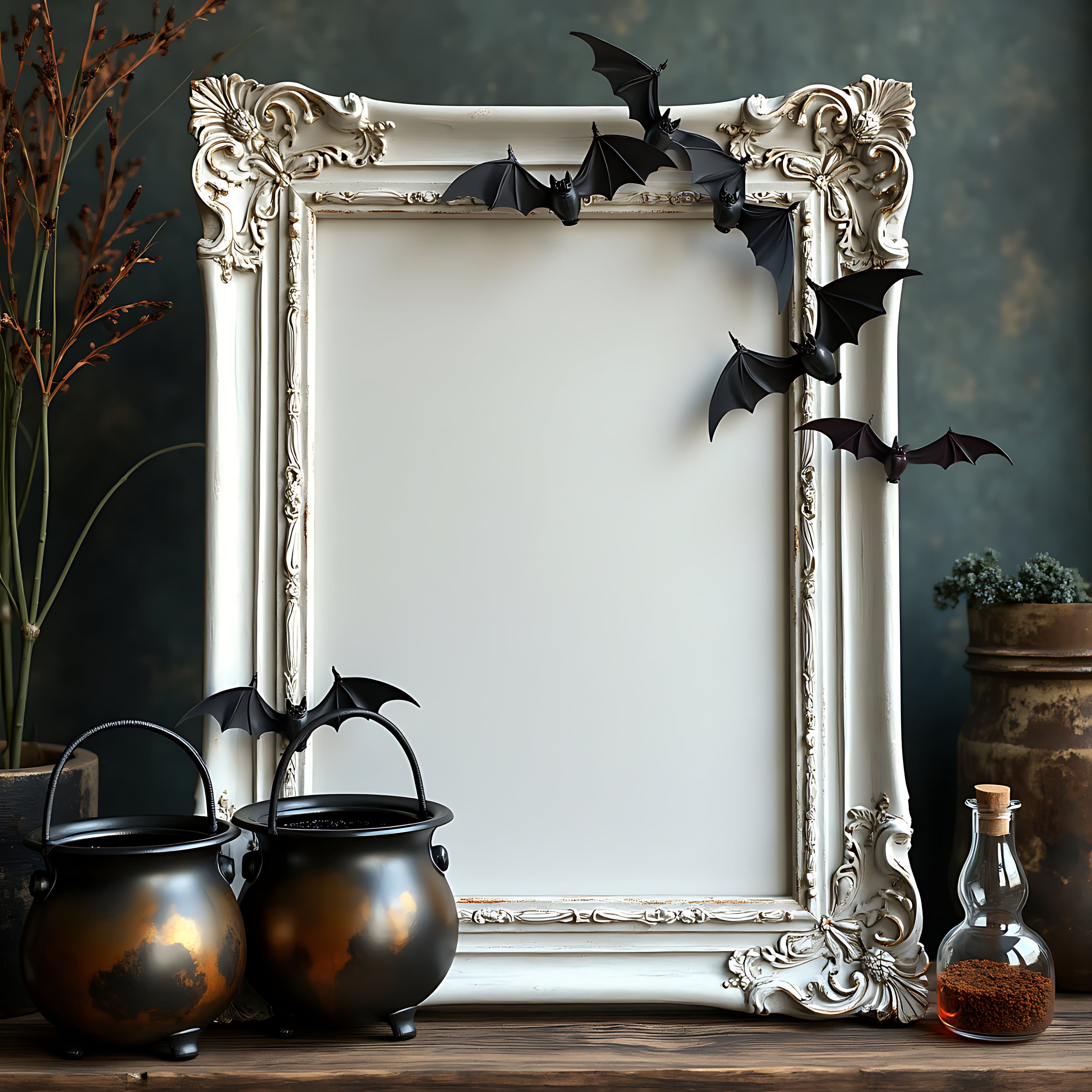 Halloween Wall Art | Mockup | Printable Wall Art | Halloween Decor | Halloween Printables | Digital Download | Halloween Mockup | Mockups |